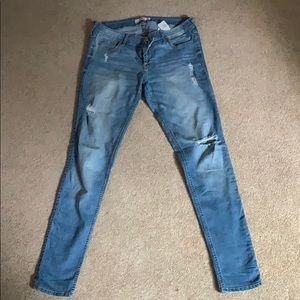 Hollister ripped jeans